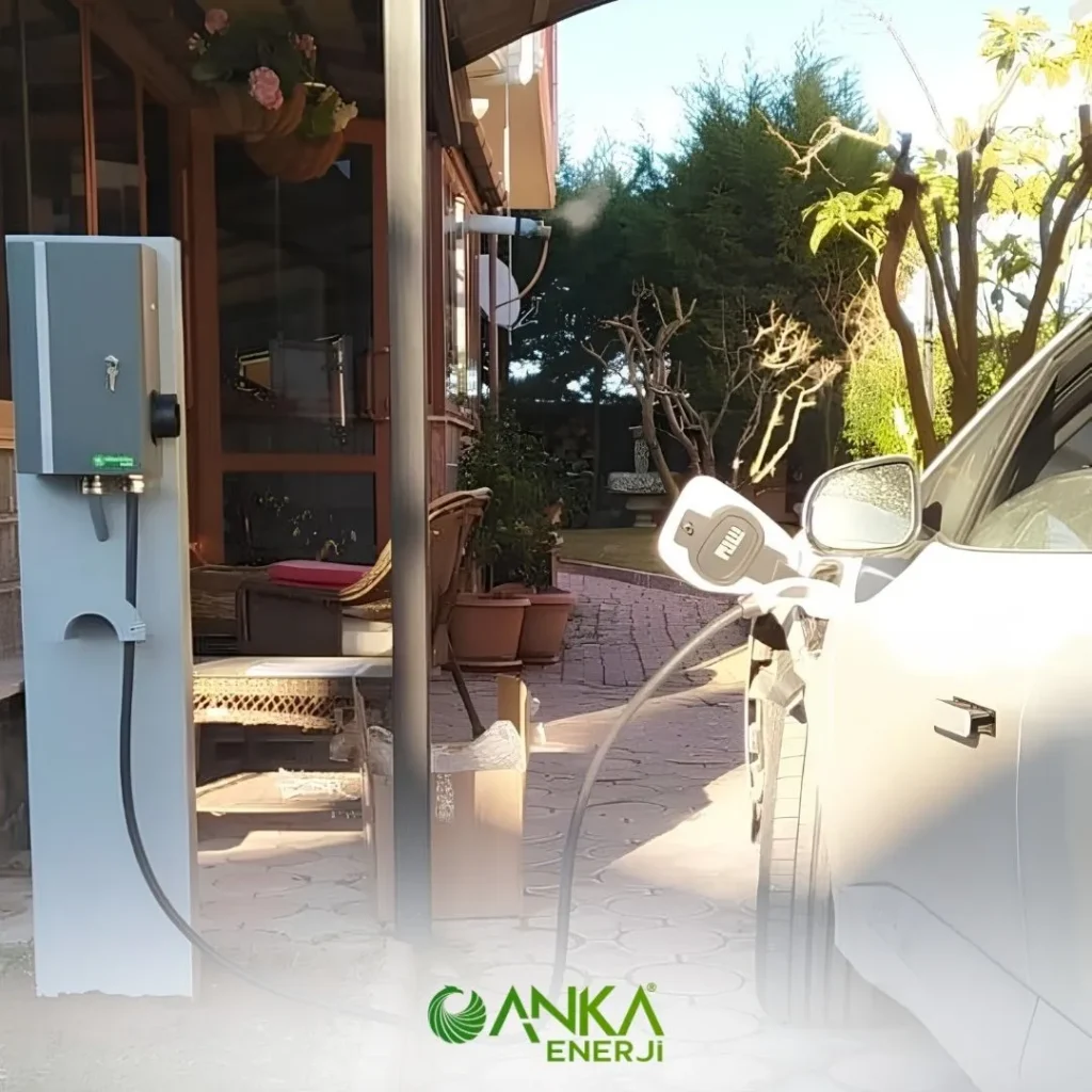 Anka Enerji Anka Şehir Elektrikli Araç Şarj İstasyonu