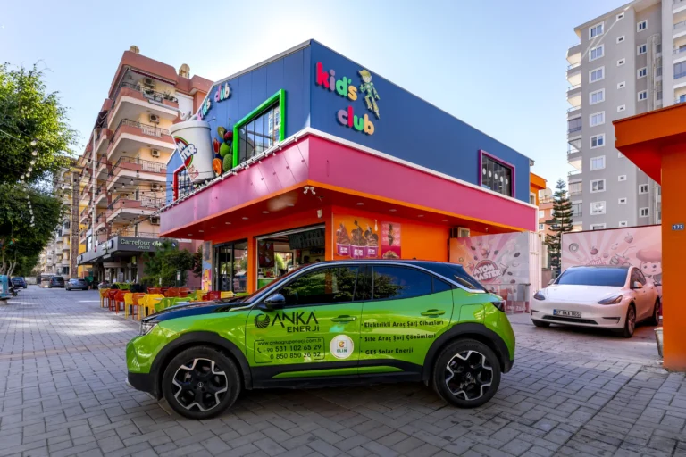 Anka Enerji Alanya elektrikli araç şarj cihazı tamamlanan projeler Atom Master Mahmutlar