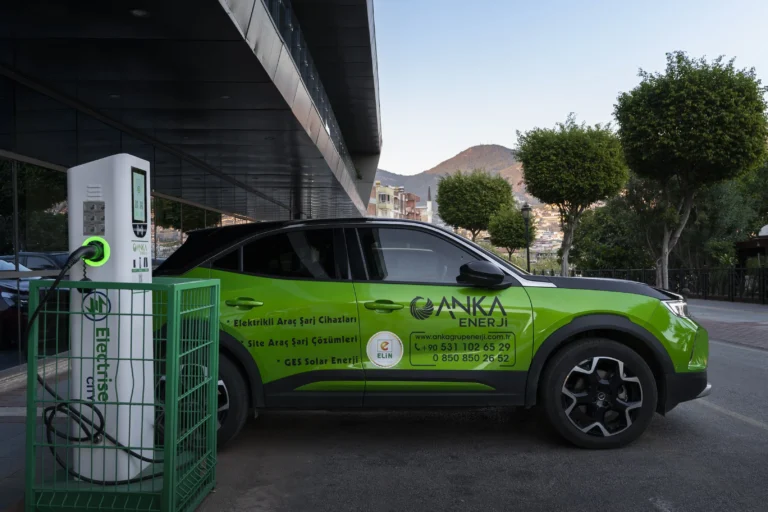 Anka Enerji Alanya elektrikli araç şarj cihazı tamamlanan projeler Kaptan Güverte Hotel