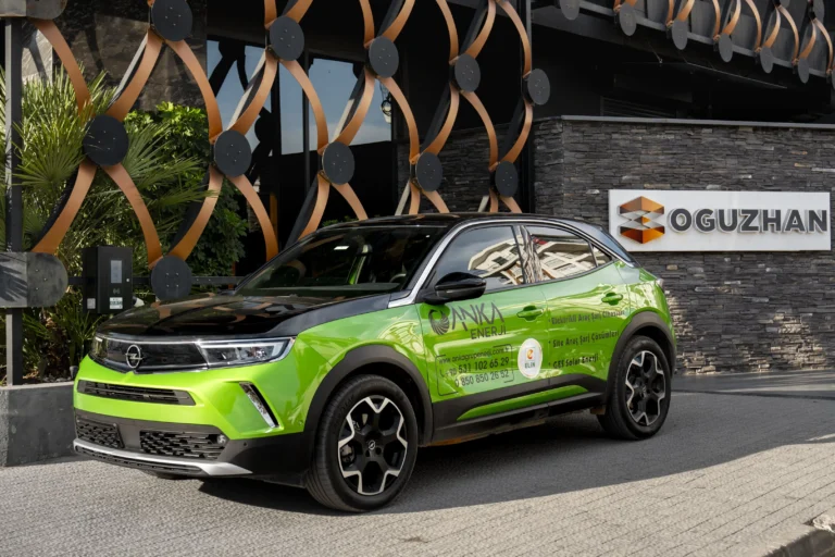 Anka Enerji Alanya elektrikli araç şarj cihazı tamamlanan projeler Oğuzhan İnşaat